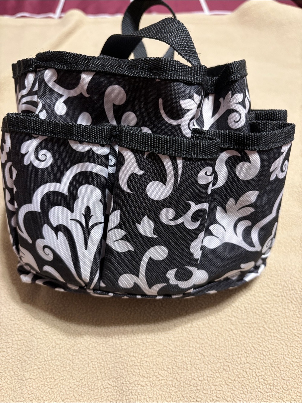 thirty-one Black and White Floral Cosmetic Caddy